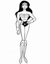 Wonder Coloring Woman Pages Superhero Dc Print Super Wonderwoman Justice League Kids Animated Style Heroes Girls Colouring Superheroes Printable Clipart sketch template