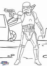 Coloring Wars Star Pages Stormtrooper Getdrawings Color Getcolorings sketch template