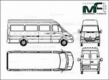 Sprinter Drawing Mercedes Benz Paintingvalley sketch template