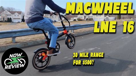 macwheel lne  electric bike review youtube