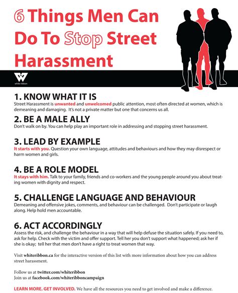 6 things men can do to stop street harassment stop