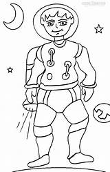 Astronaut Coloring Pages Kids Space Printable Cool2bkids Print Printables Preschool Aliens Color sketch template