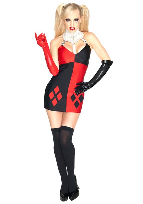 sexy villain harley quinn costume women s batman villain