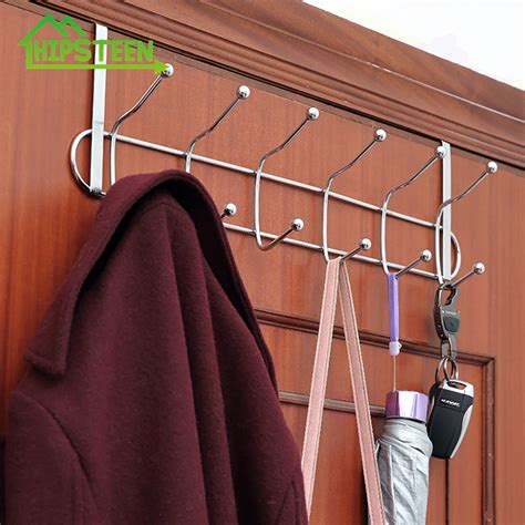 hooks bathroom door hanging rack kitchen hanging organizer door clothes hanger hooks