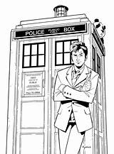 Coloring Pages Colouring Doctor Who Choose Board Printables sketch template