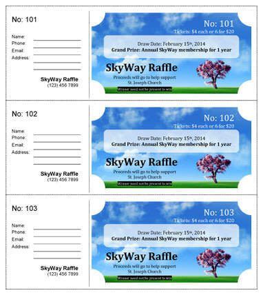 coupon ticket template  hloomcom raffle ticket template
