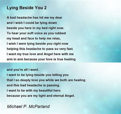 lying    poem  michael p mcparland poem hunter