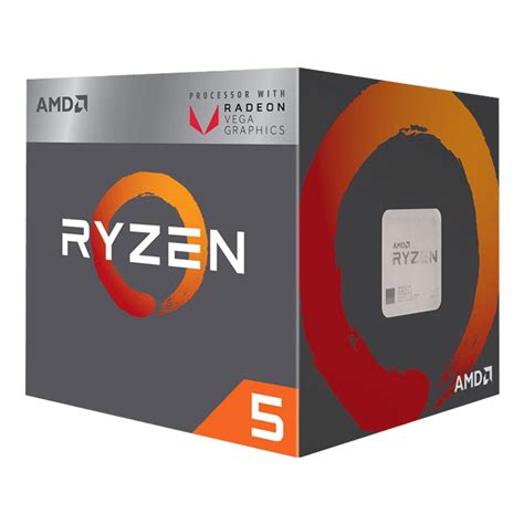 Amd Ryzen™ 5 2400g With Radeon™ Rx Vega 11 Graphics Yd2400c5fbbox Am4