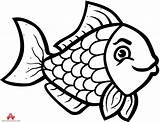 Fish Outline Simple Clipart Clipartmag sketch template