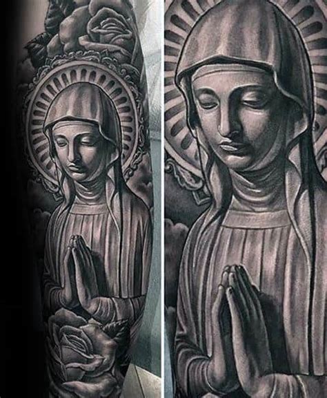 Top 101 Virgin Mary Tattoo Ideas [2021 Inspiration Guide] Vanhoahoc Vn En
