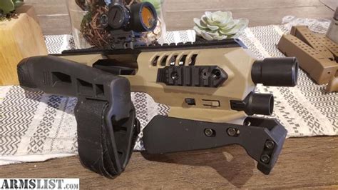 armslist for sale mck micro roni pistol conversion kit