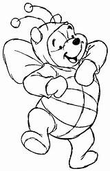 Pooh Winnie Coloring Color Kids Pages Print Beautiful sketch template