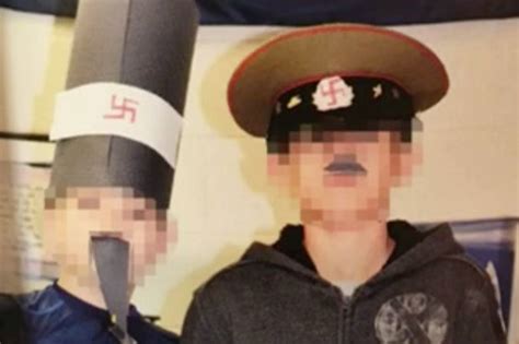 school photo nazis memphis pupils dress as adolf hitler for yearbook