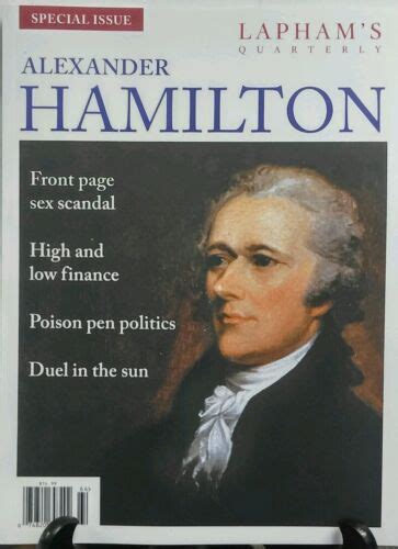Lapham S Quarterly Special Issue Alexander Hamilton Sex Scandal Free