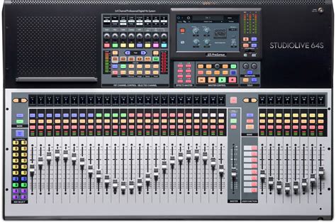 presonus studiolive series iii    dsp powered digital mixers gearnewscom