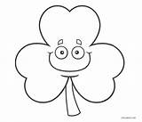 Shamrock Coloring Pages Cool2bkids Printable Kids sketch template