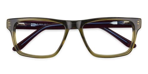 Coliny Large Purple Square Glasses Online Shop Abbe Glasses