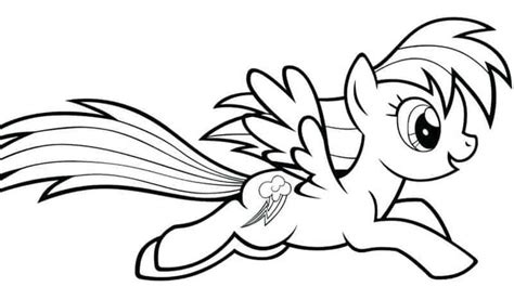 coloring pages rainbow dash draketedeleon