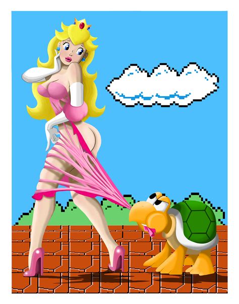 koopatone by tracie cotta parody coppertone super mario bros ad nsfw sex related