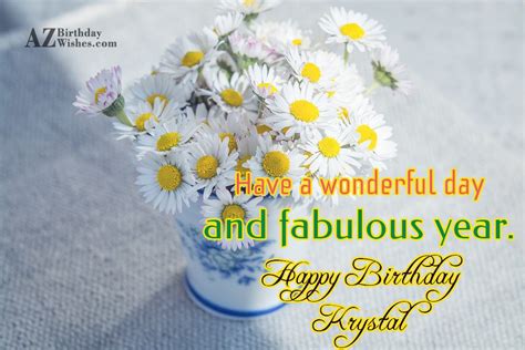 happy birthday krystal azbirthdaywishescom