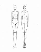 Blank Body Drawing Paintingvalley Clothes Models Fashion sketch template