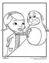 Mcstuffins Doc Coloring Pages Disney Color Børn Kids Sheets Clipart Juguetes Aktiviteter Bricolage Malebøger Print Role Plus She Great Model sketch template