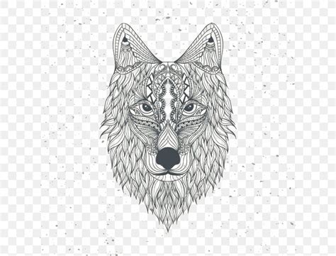 wolf mandala coloring pages animal coloring