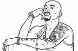 Gangster Gangsta Lakers 2pac Thug Pac Crayola sketch template