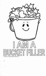 Bucket Filler Coloring Filling Pages Open Classroom Color sketch template