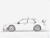 Car Rally Drawing Clipart Impreza Subaru Coloring Clip Template Deviantart Drawings Pages Library Sketch Wheel sketch template