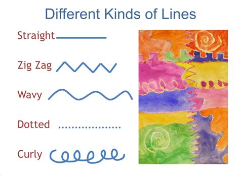 drawing lines art lesson plan  children kinderartcom