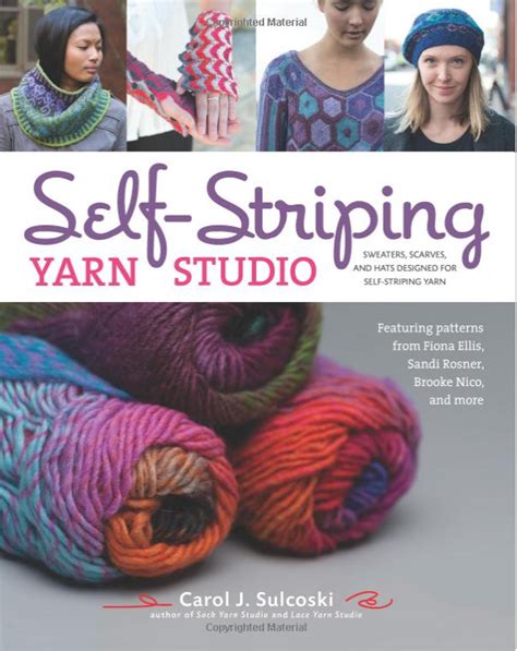 review  striping yarn studio knitting