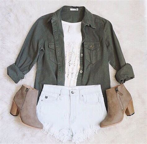 Fashion Girly Jeans Ootd Outfit Shorts Style Summer Tumblr