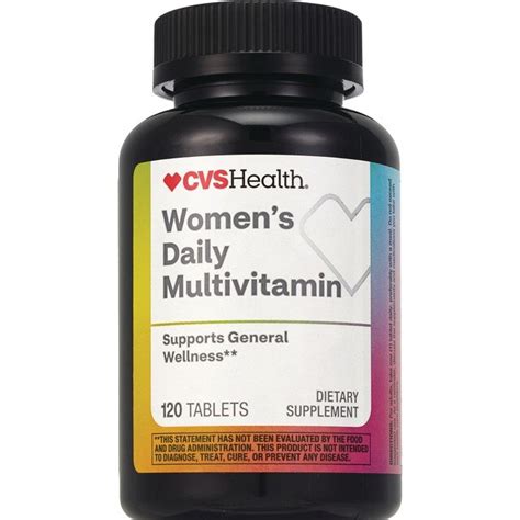 Cvs Health Women S Multivitamin And Multimineral Tablets 120ct Pick Up