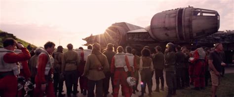 Star Wars Episode 7 The Force Awakens The Millennium Falcon In Episode 7