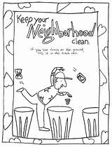 Coloring Pages Clean Kids Trash Environment Drawing Printable Conservation Keeping Use Throwing Neighborhood Cleaning Sciencekids Nz Color Neighbourhood Ground Printables sketch template
