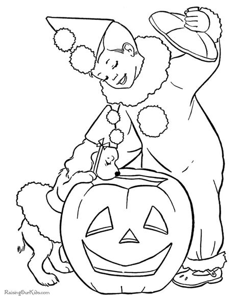 vintage halloween coloring pages add  spooky fun twist   home