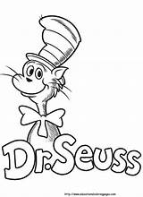 Dr Seuss Coloring Pages Printable Educationalcoloringpages Kids Printables Hat Birthday Name Crafts Choose Board sketch template