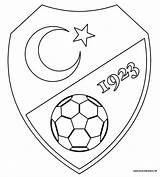Turquie Coloriage Football équipe Russie Coloriages Qualifiée sketch template