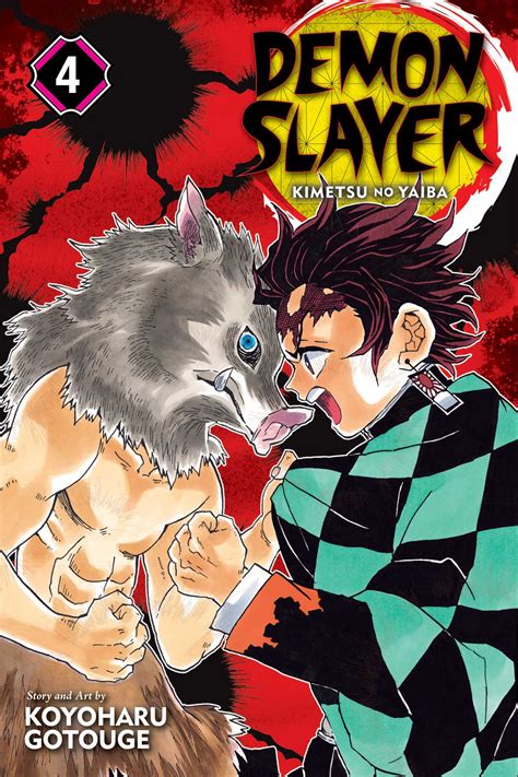 Demon Slayer Manga Vol 4 Kimetsu No Yaiba Archonia Us