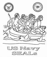 Coloring Navy Pages Seals Armed Forces Print Printables Printable Marine Corp States Seal Logo Drawing Colouring Sheets Kids Training Ship sketch template