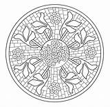 Mosaicos Para Colorear Mosaic Dibujos Mandalas Designs Mosaico Dibujo Graphics sketch template