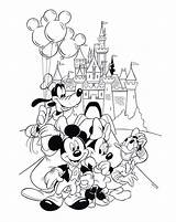 Coloring Disney Mickey Minnie Pages Mouse Et Cartoon Sheets Christmas sketch template