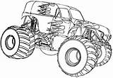 Monster Truck Coloring Pages Monstertruck Print sketch template