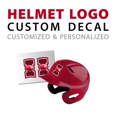 helmet logo decal tag