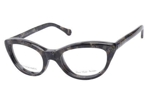 balenciaga bal0115 v9u blue grey eyeglasses are commandingly chic this