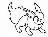 Flareon Coloring Pages Pokemon Printable Educative Booster Educativeprintable Choose Board sketch template