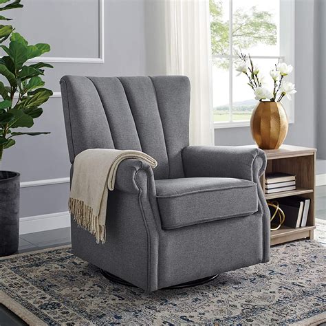fabric swivel recliner chairs  living room  house