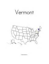Vermont Coloring Change Template sketch template