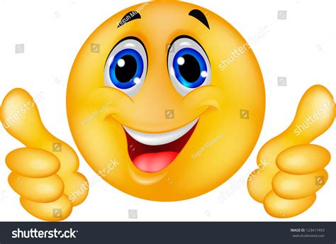 happy smiley emoticon face stock vector illustration